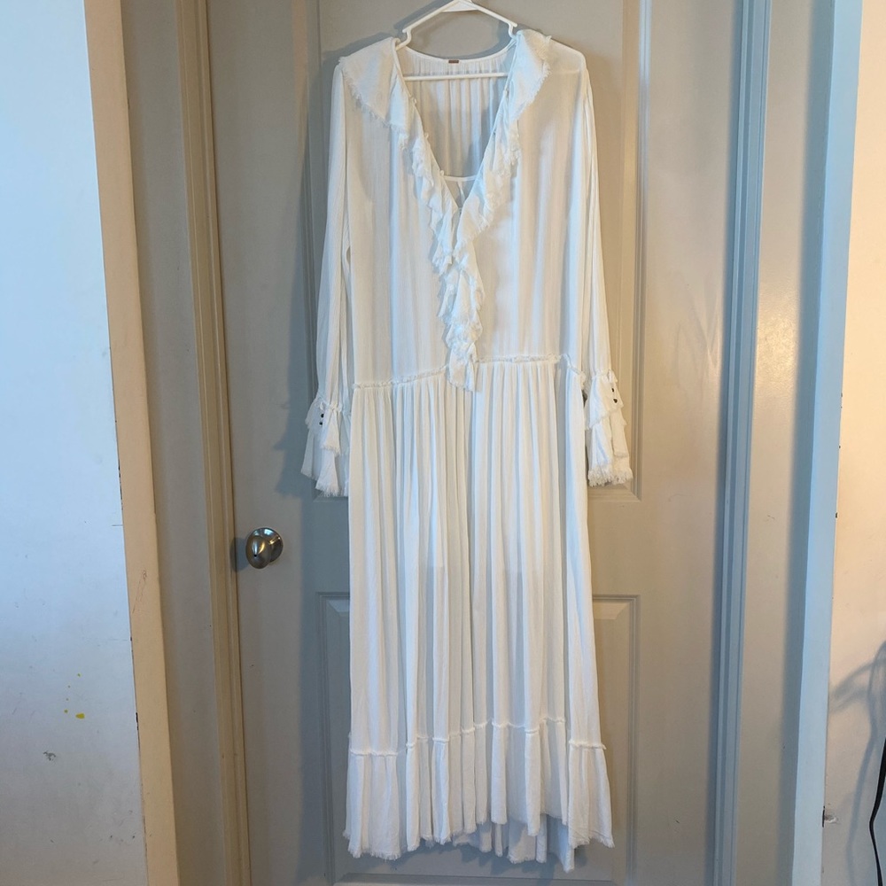NWOT Free People Sweet Darlin’ Boho Maxi Dress, M